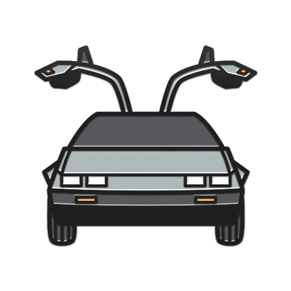 Back to the Future DeLorean Pin