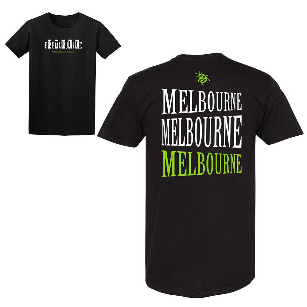 Beetlejuice Unisex Melbourne Logo Tee
