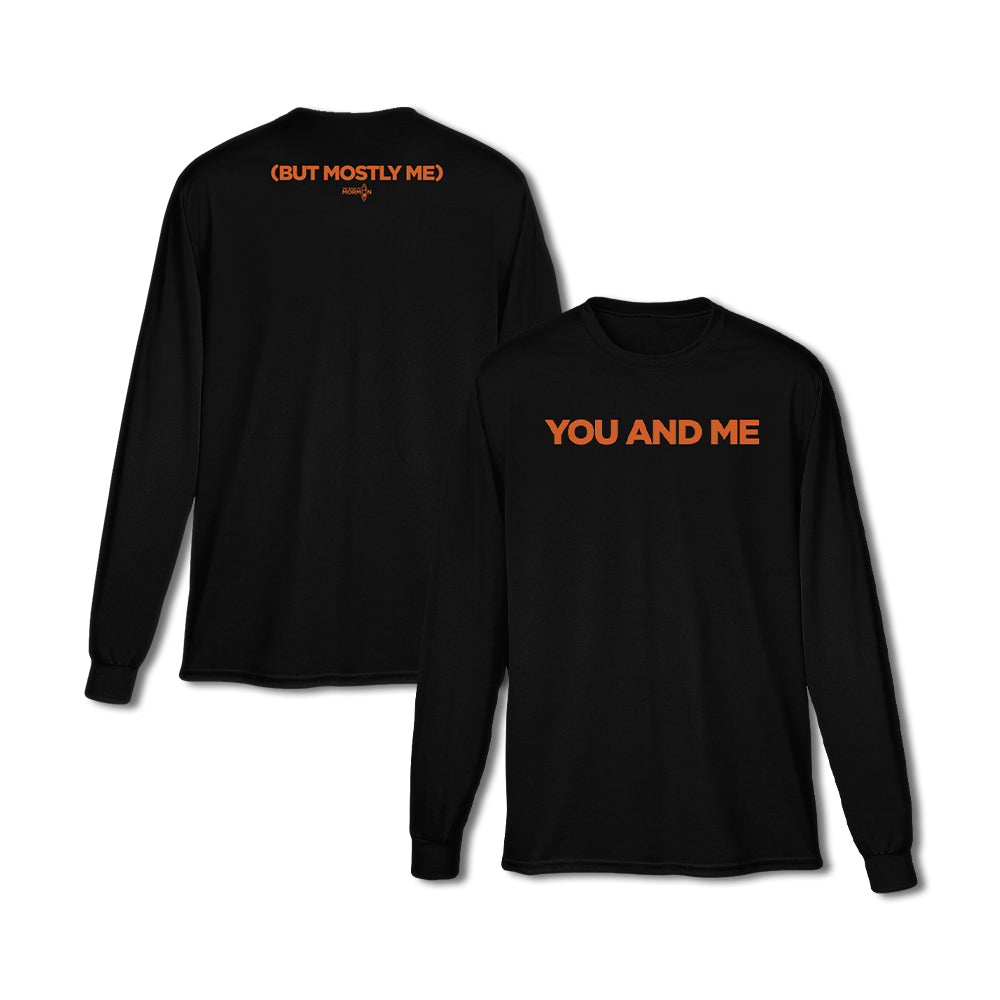 Book of Mormon the Musical You and Me Long Sleeve Tee