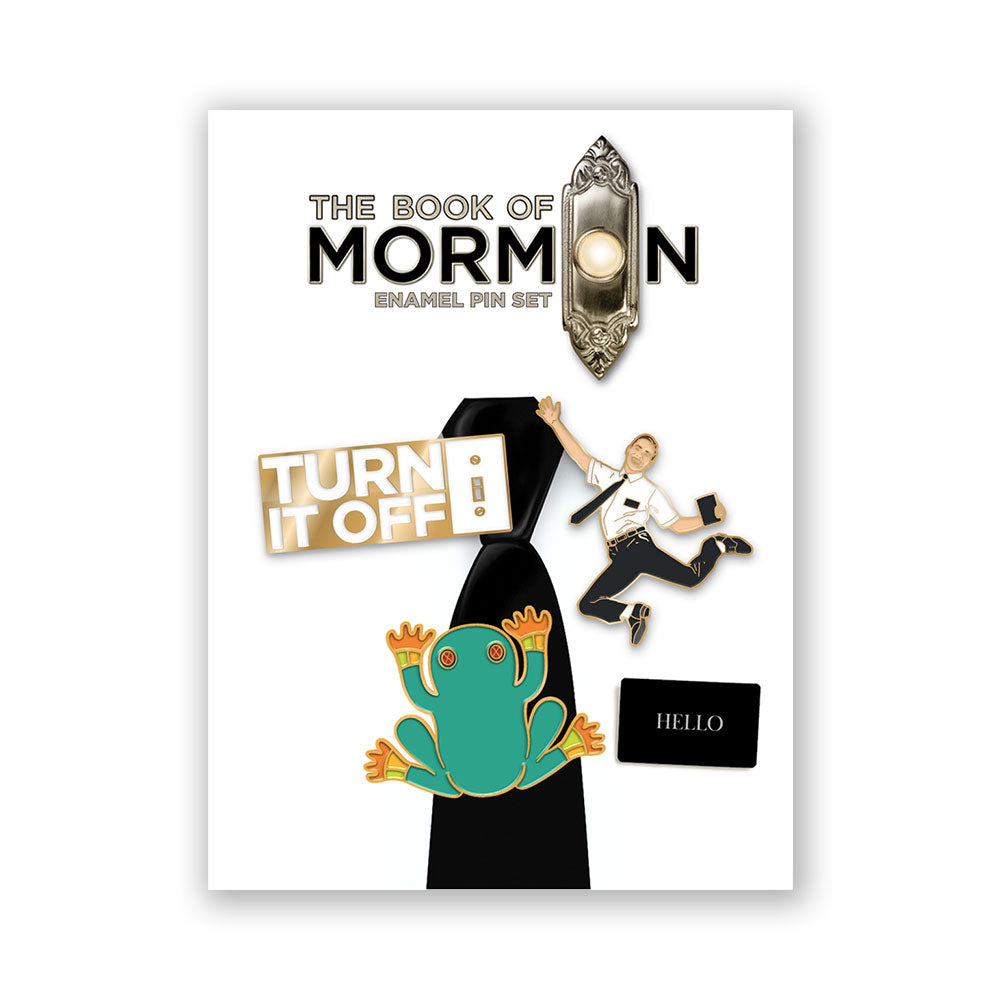 Book of Mormon the Musical Pin Set