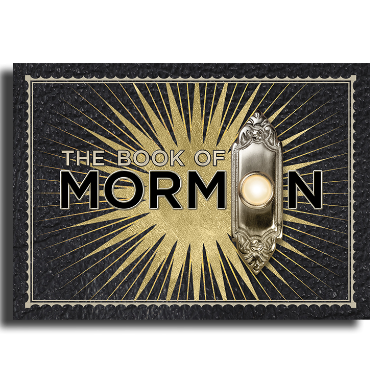 Book of Mormon Starburst Magnet