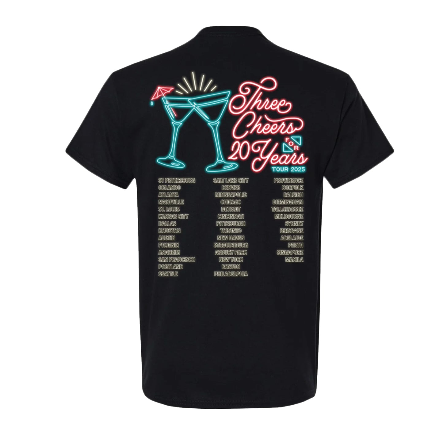 20 Years Tour - Black T-Shirt
