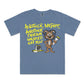 Graffiti Dog - Blue Jean T-Shirt