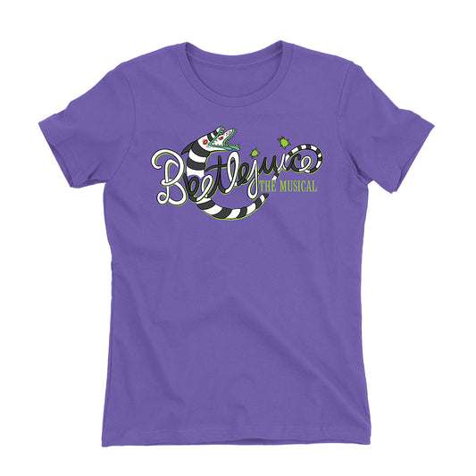 Beetlejuice Sandworm Fitted Tee