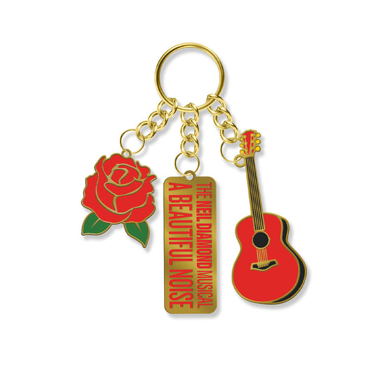 A Beautiful Noise Charm Keychain