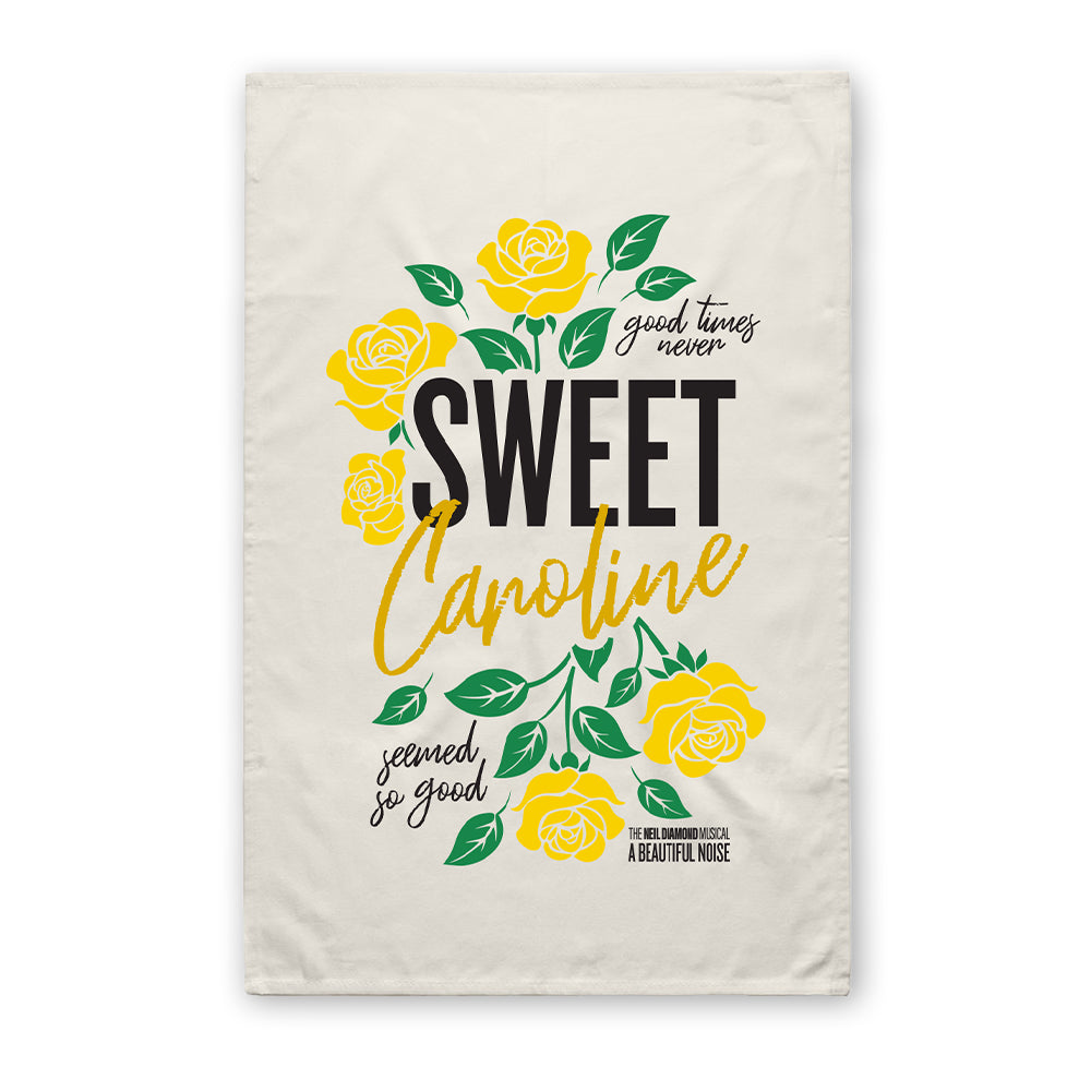 A Beautiful Noise Australia Sweet Caroline Tea Towel