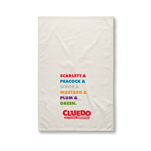 Cluedo Tea Towel